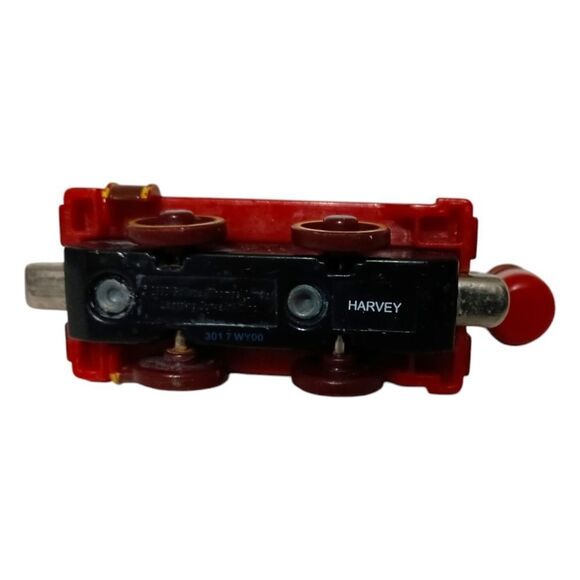 Harvey Thomas the Tank Engine & Friends Metal Diecast Train 2003 Maroon Gold Red - Picture 4 of 16